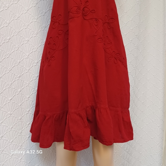 GIOCOM Size XL Elegant Red Halter Dress - Picture 3 of 15